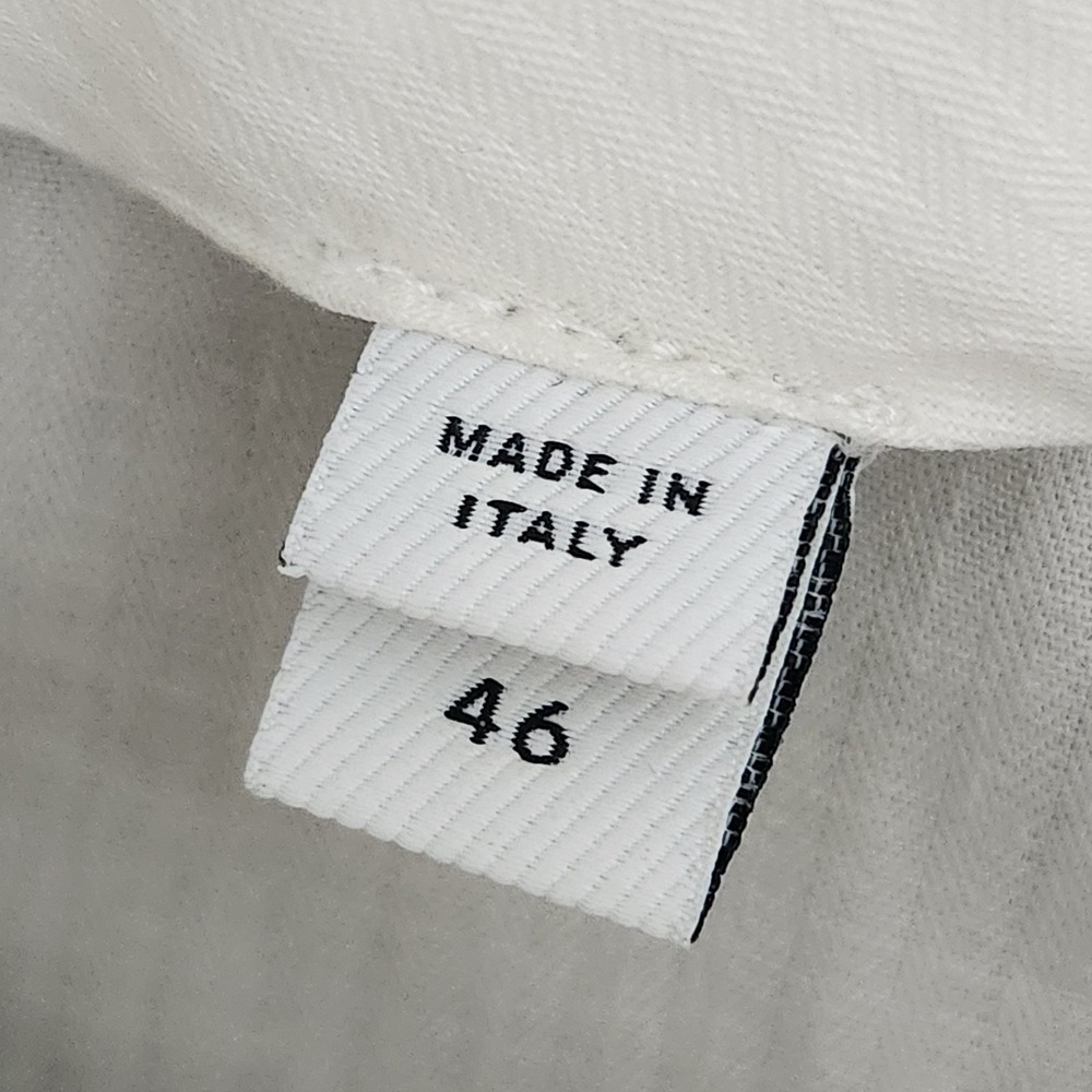 New Burberry London England Beige Wool Mohair Houndstooth Trousers IT 46 US 46 - Picture 12 of 15